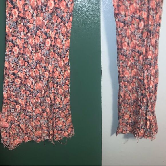 Free People Flowy Bell Bottom Pants Small - Picture 8 of 8